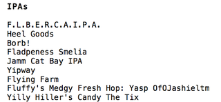 Illustration for article titled We've Run Out of Beer Names and AI Is Here to Help